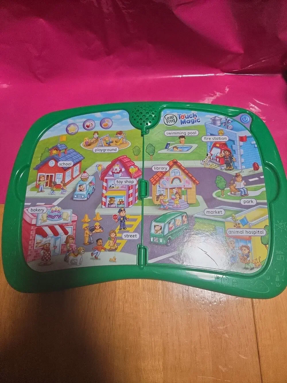 Leap Frog Touch Magic Discovery Town Tested/Works